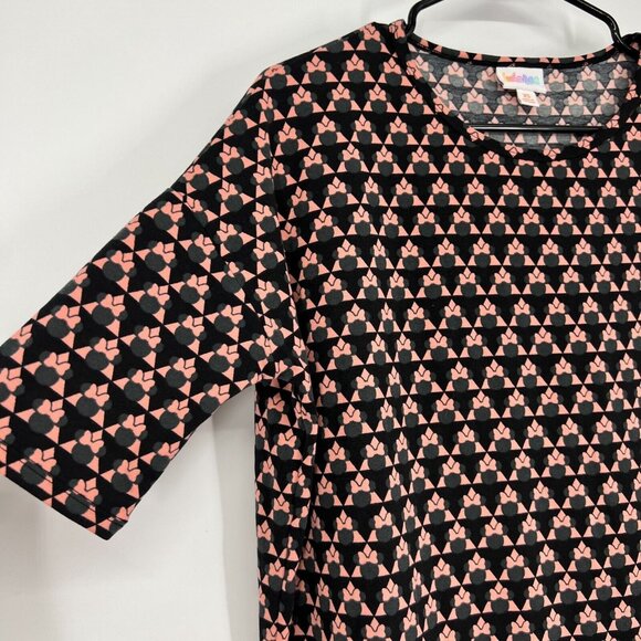 Lularoe Irma Top Disney Minnie Mouse Ears Print Tunic NWT - Picture 2 of 7